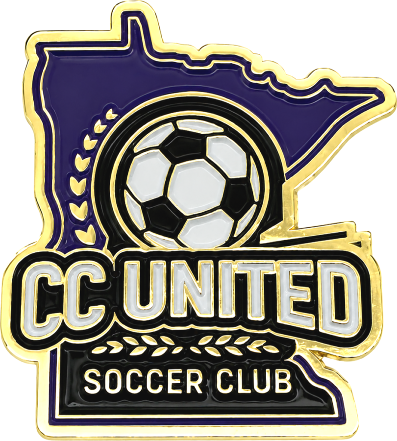 CC United Soccer Club Pin Collection