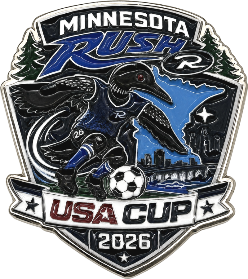 Minnesota Rush USA Cup Soccer Pin Collection Minnesota Rush USA Cup Soccer Pin Collection