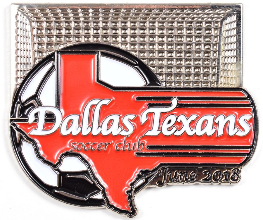 Soccer Pin Pricing for Dallas Texans Soccer Club